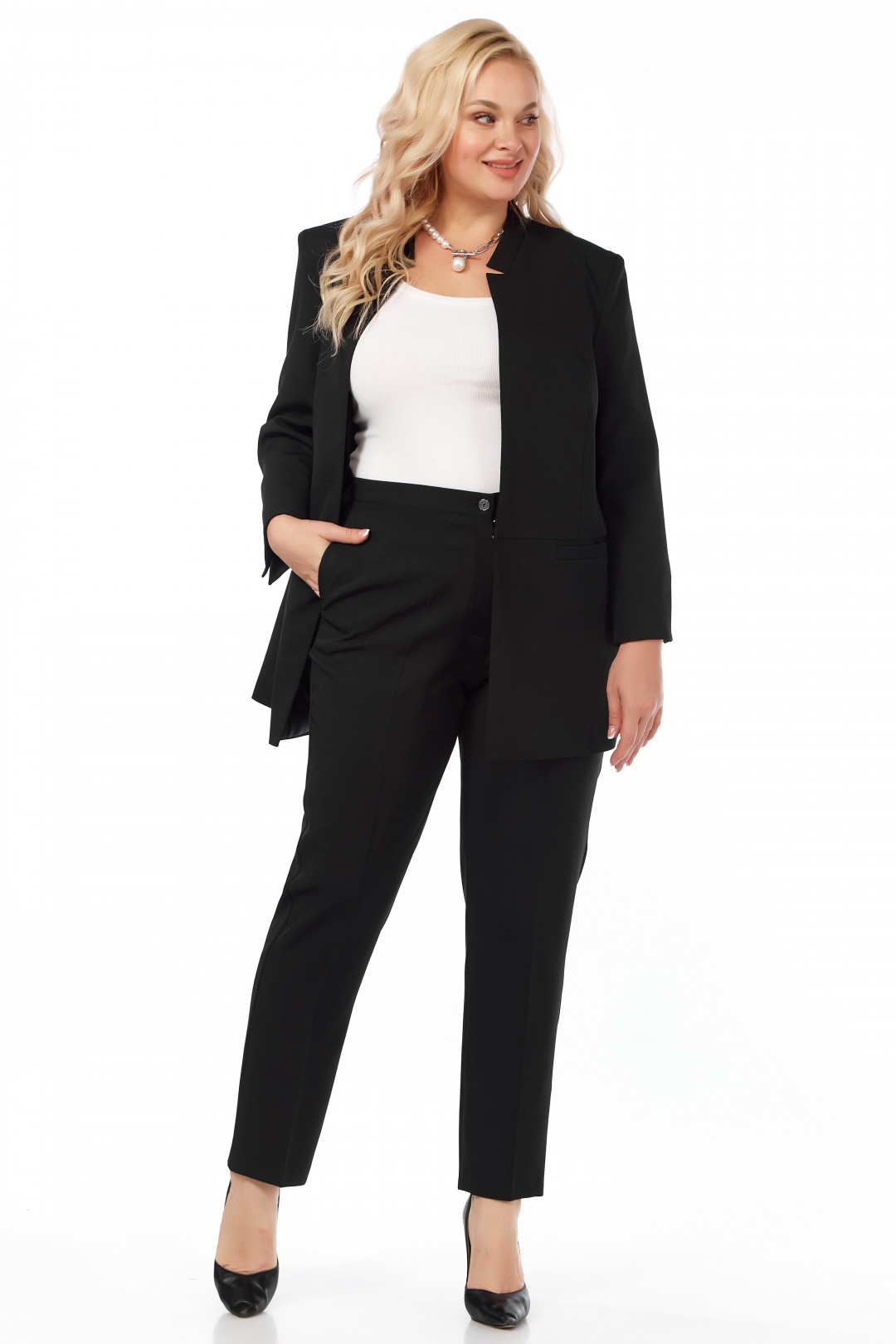 Жакет Belinga 5156 черный - фото 3